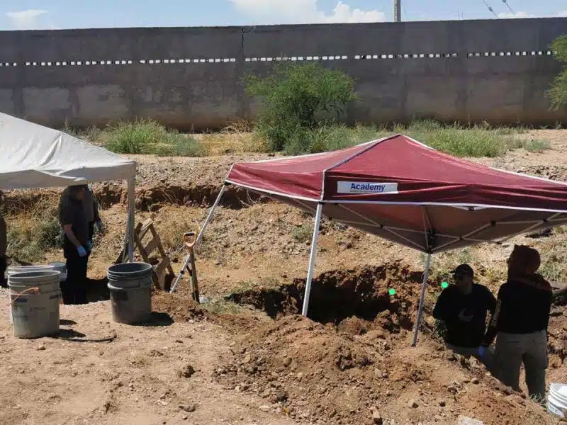 Encuentran narcofosa en fraccionamiento de Ciudad Juárez, Chihuahua