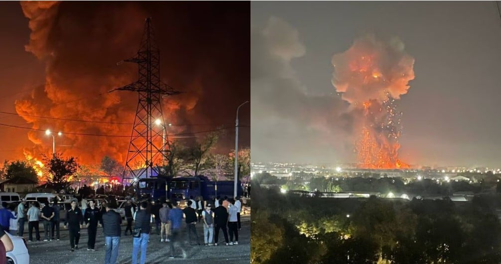 Explosión en aeropuerto de Ubekiztán