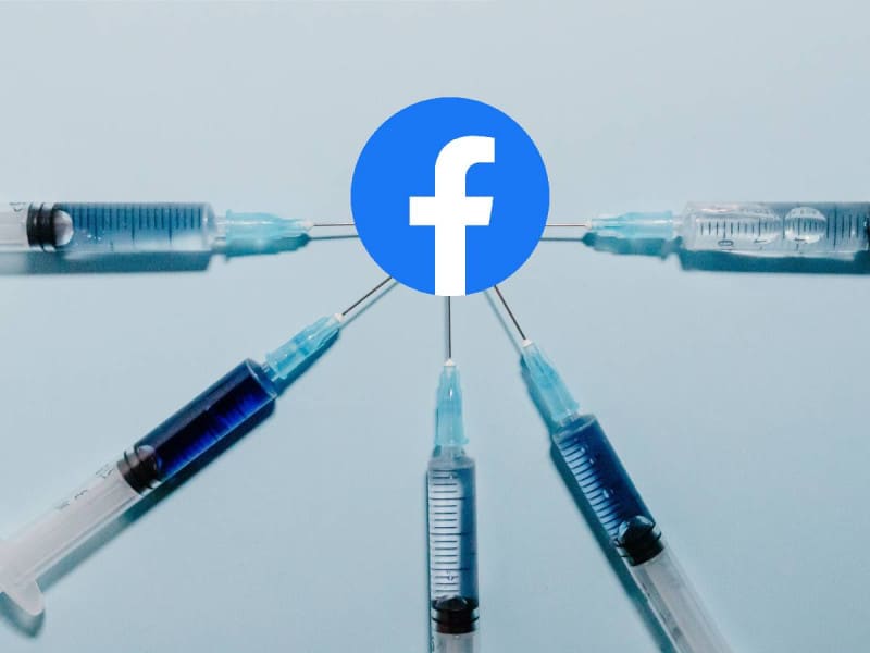 Algoritmo de Facebook ayudó al movimiento antivacunas durante el COVID-19