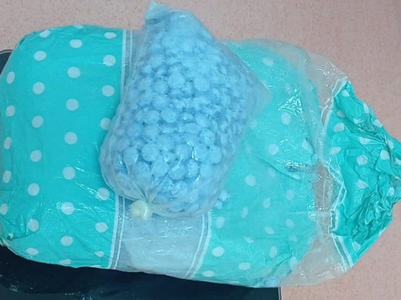Aseguran 3 mil pastillas de fentanilo en Coahuia