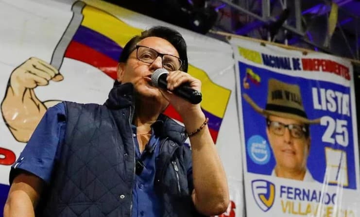 EU ofrece recompensa por asesinos de Fernando Villavicencio