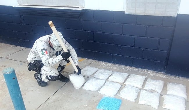 Guardia Nacional con fentanilo decomisado