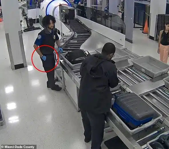 Guardias de seguridad roban a los pasajeros del aeropuerto de Miami