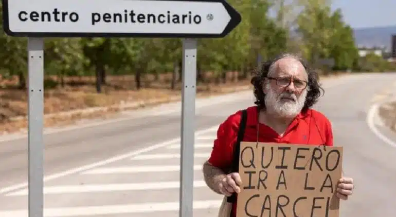 Justo Márquez pidió entrar a prisión en España