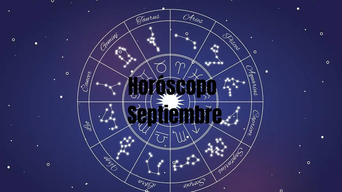 Horóscopo mensual septiembre 2023