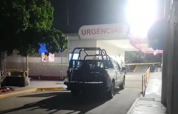 Reportan balacera en el Hospital General de Culiacán.