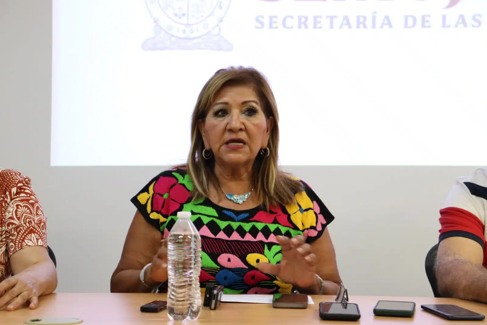 La secretaria de las Mujeres en Sinaloa, Tere Guerra