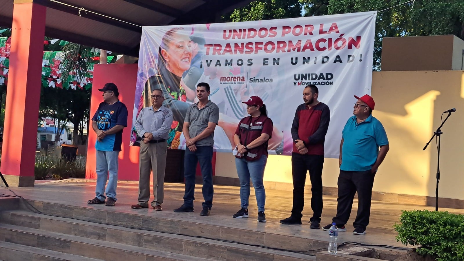 Simpatizantes de Morena 