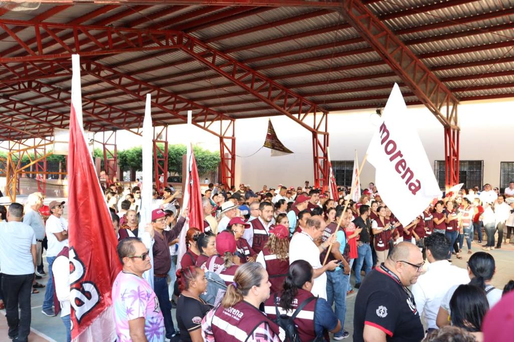 Simpatizantes de Morena en Mazatlán 