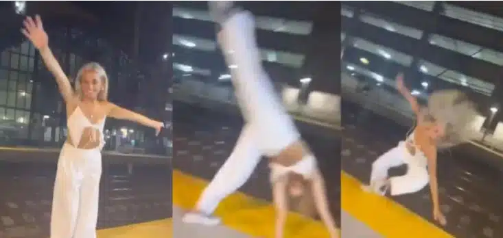 Joven cae a vías del Metro por grabar un video para TikTok