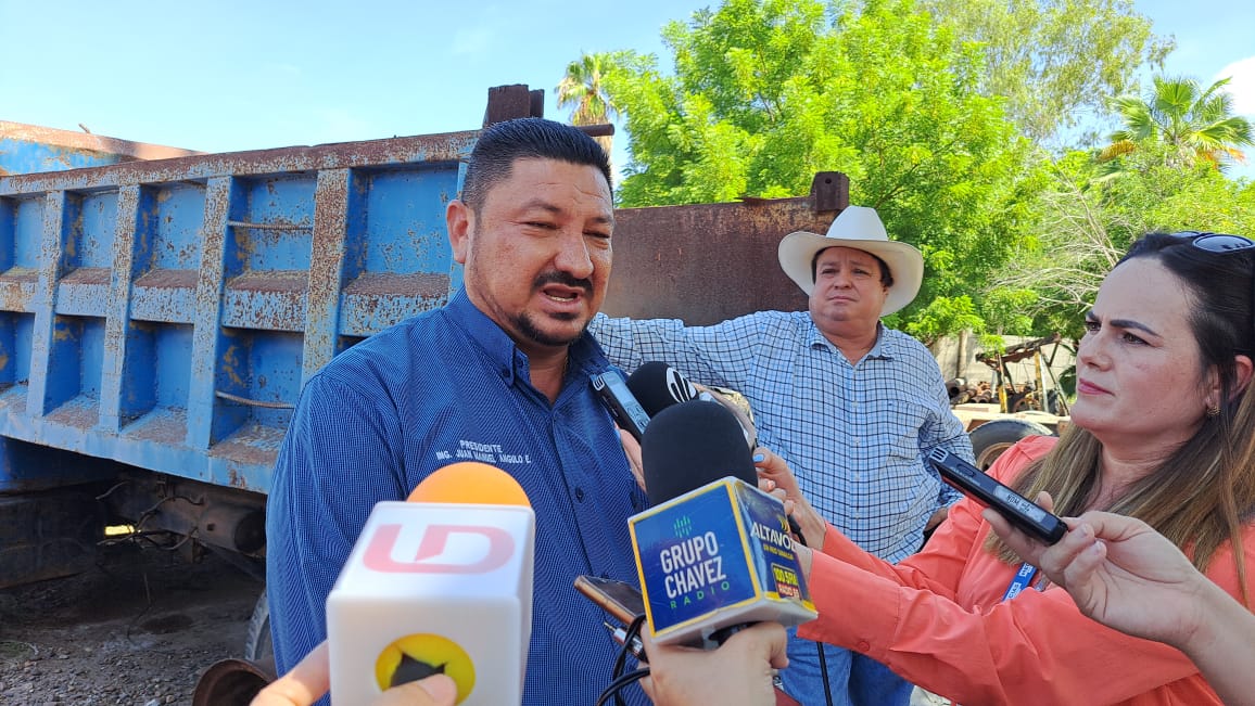 Juan Manuel Angulo Evans, presidente del Módulo de Riego Ruiz Cortines.