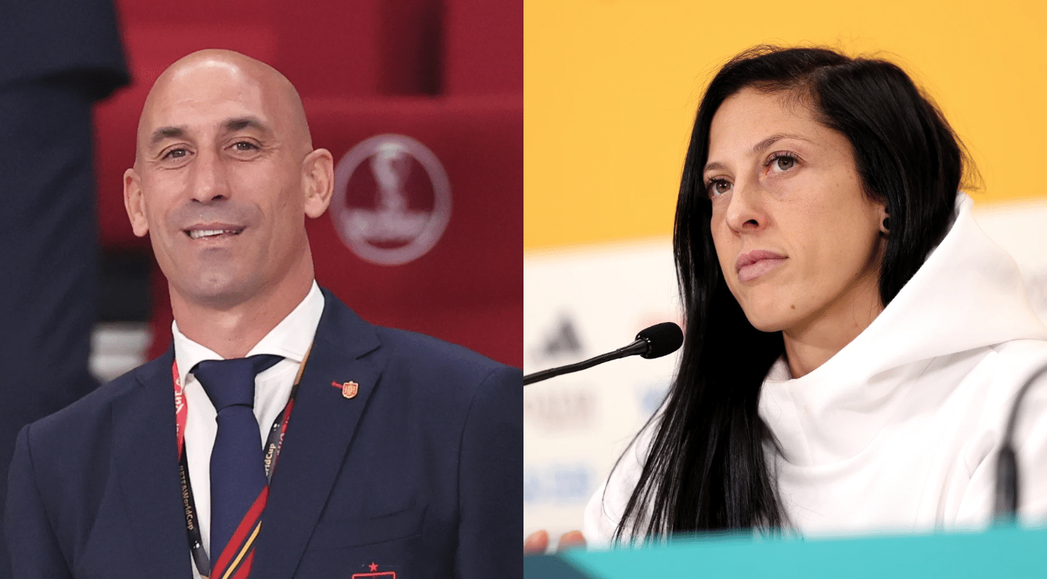 Presidente de futbol español y jugadora