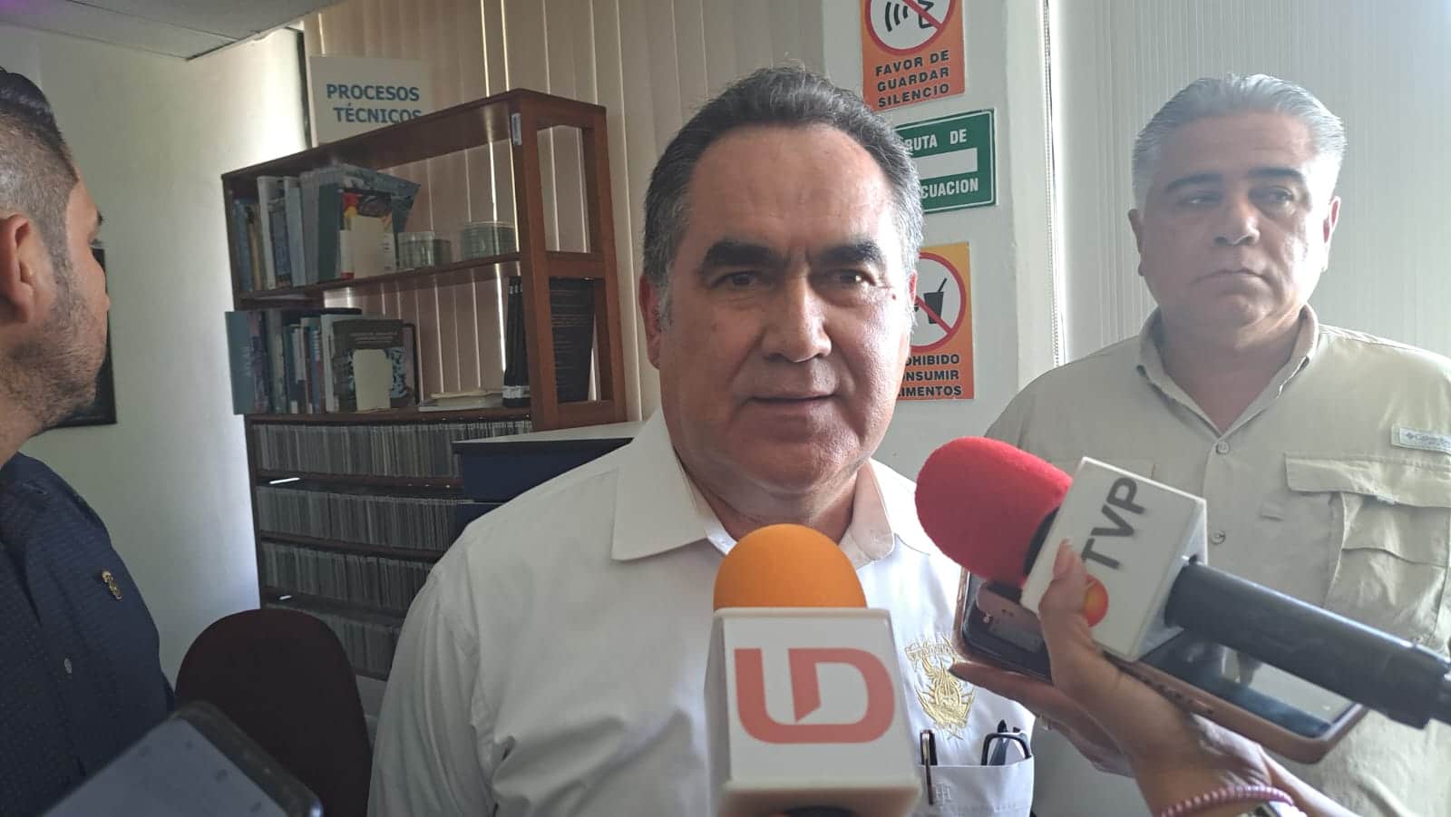rector de la Universidad Autónoma de Sinaloa (UAS), Jesús Madueña Molina.