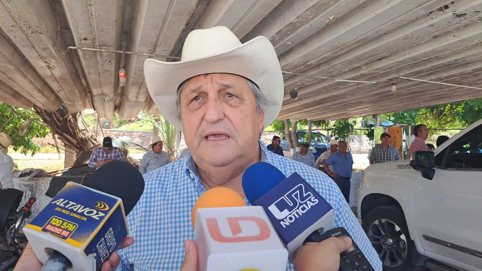 MARTE VEGA ROMÁN, presidente de la Confederación de Asociaciones Agrícolas en el Estado de Sinaloa (Caades).
