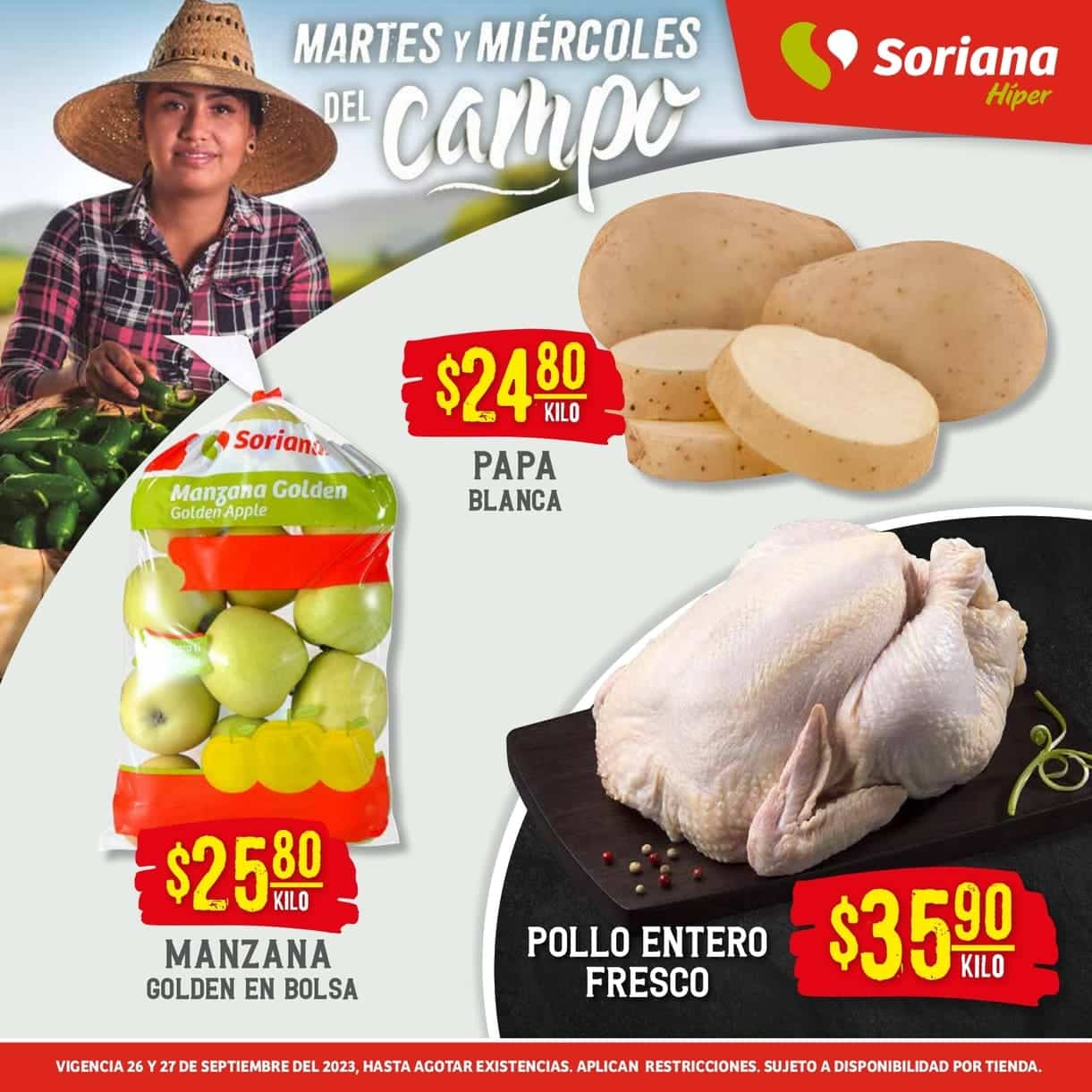 Ofertas martes y miércoles de Campo