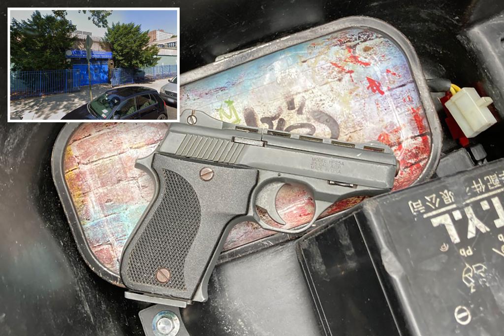 Menor de edad llegó a la escuela con pistola y motocicleta robada; fue detenido