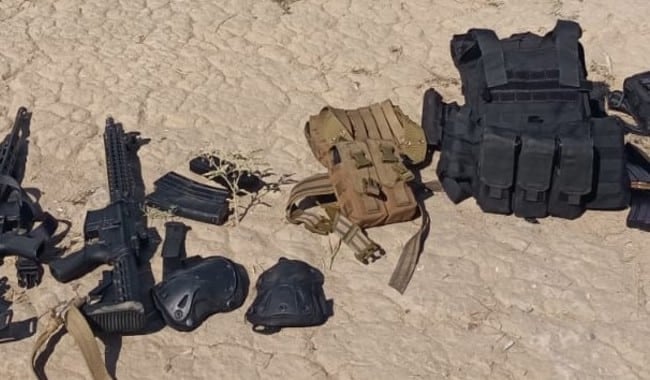 National Guard Detains Armed Individuals in Tamaulipas and Seizes Firearms and Tactical Equipment