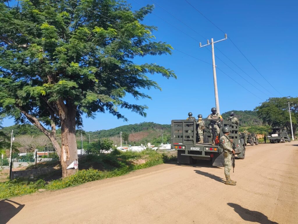 Militares Enfrentamiento Policía Estatal El Rosario Sierra