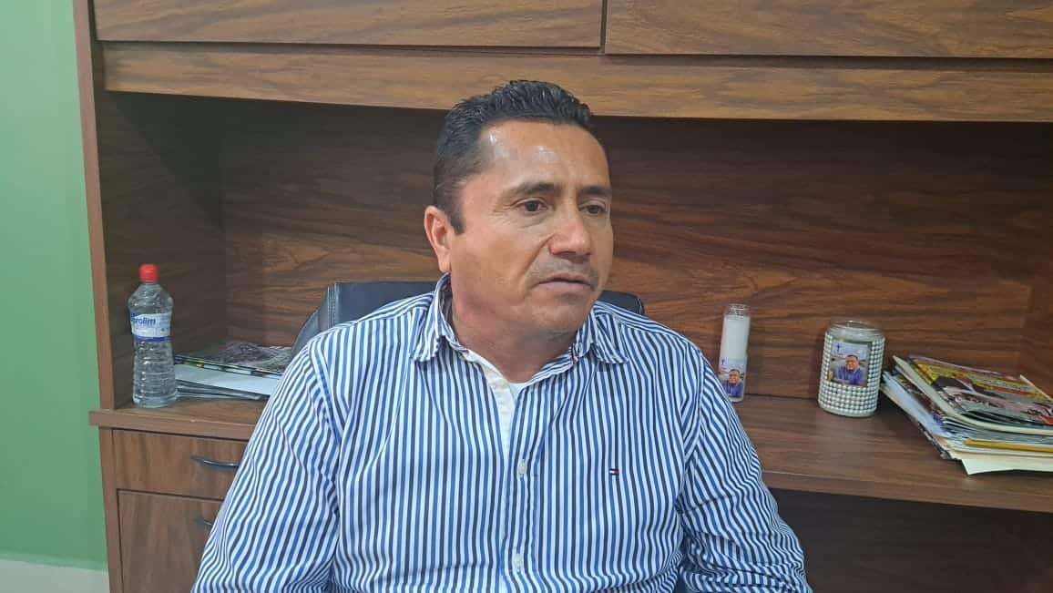 Modesto López Leal dirigente de módulo de riego