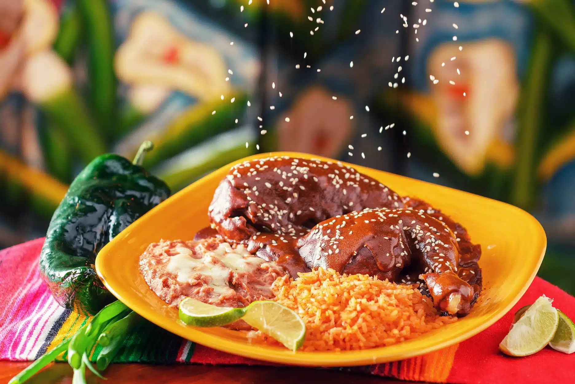 El mole es una de las gastronomías mexicanas