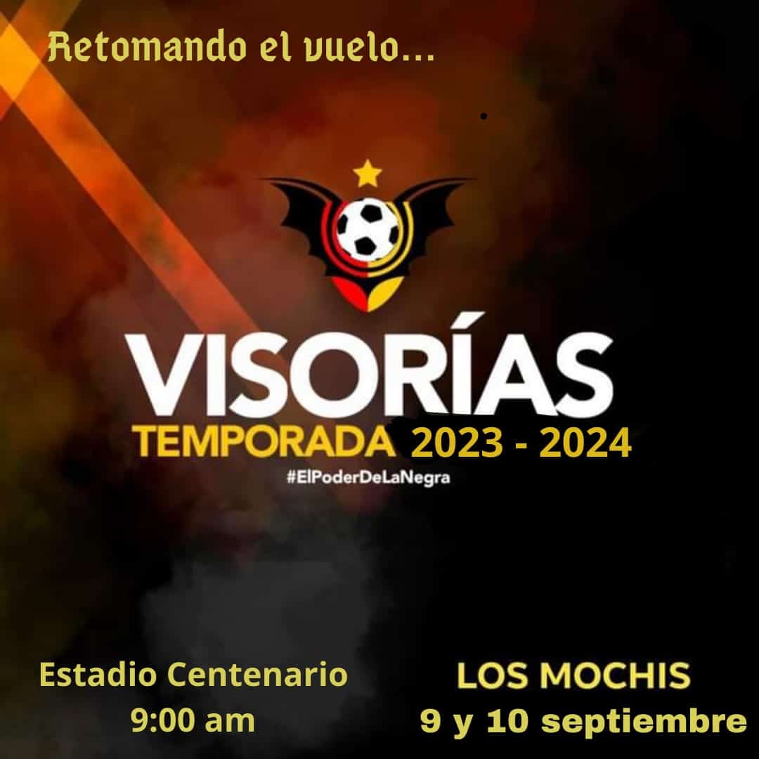 Convocatoria de visorias de un equipo de futbol