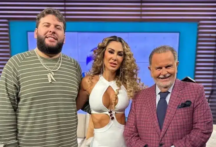 Ninel Conde en el programa El Gordo y la Flaca