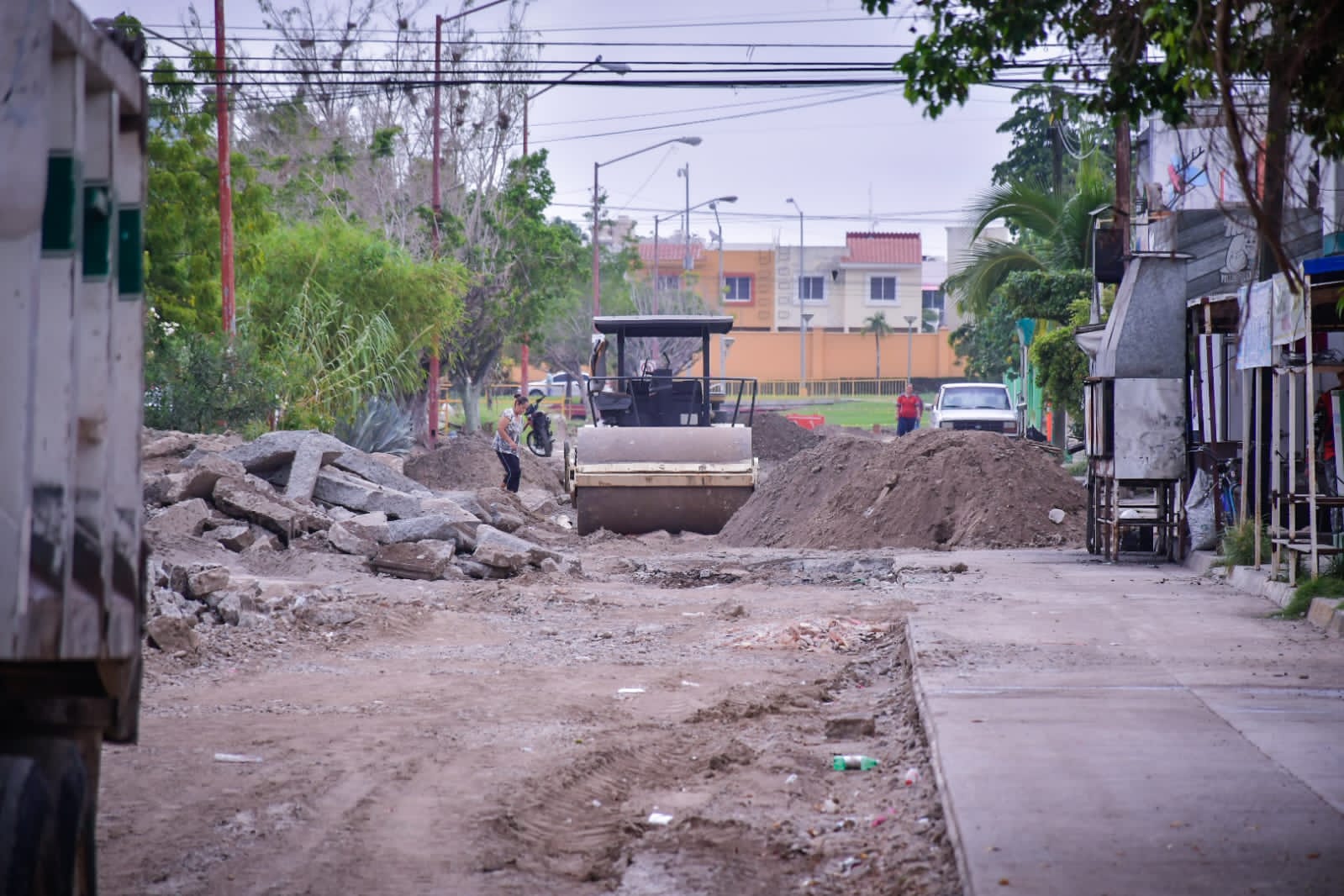 Avance en construcción del colector de Infonavit Alarcón