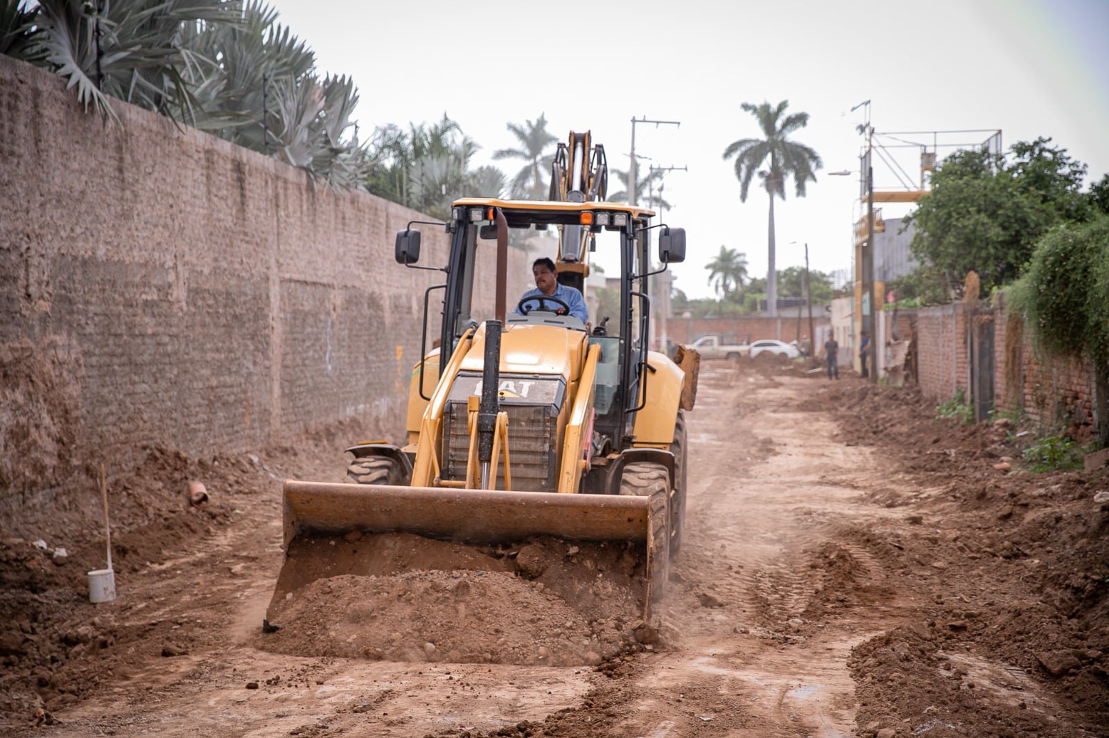 Se invirtieron 8.4 millones de pesos en la pavimentación del callejón Rubí