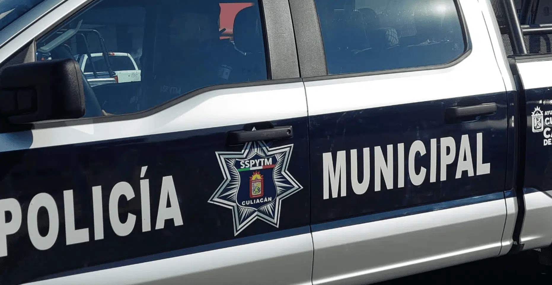 Patrulla de la Policia Municipal de Culiacán
