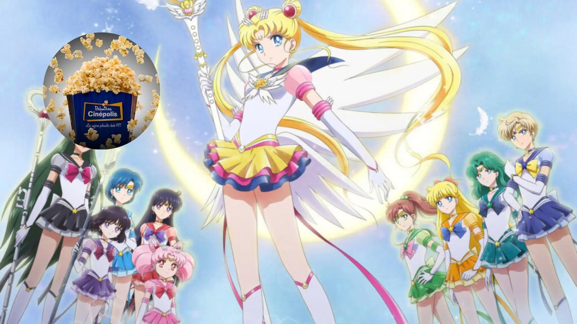 Palomera Sailor Moon en Cinépolis