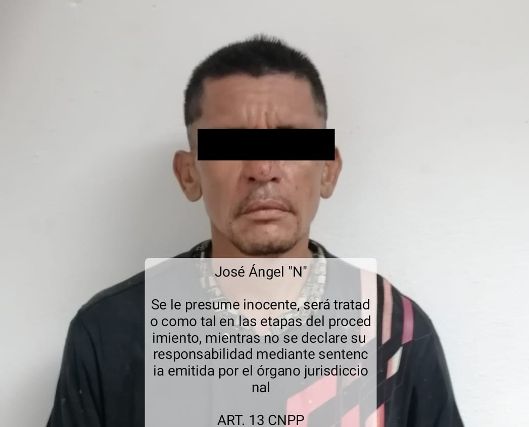 Presunto agresor de mujer en Mazatlán