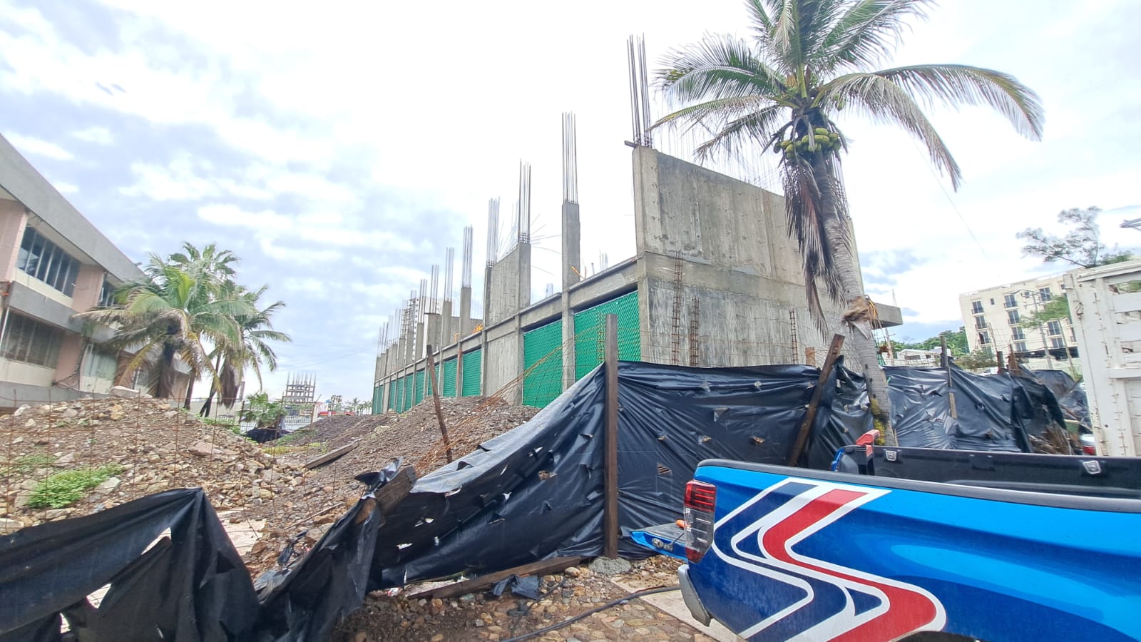 construcción de nuevo terreno de la UAS.