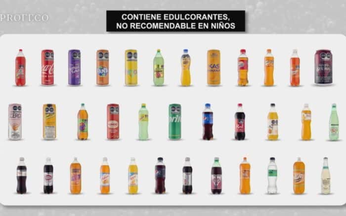 Marcas de refresco con mucha azucar