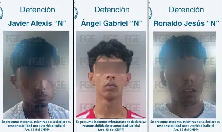 Detienena tres de los implicados en agresión a jóvenes en Cancún