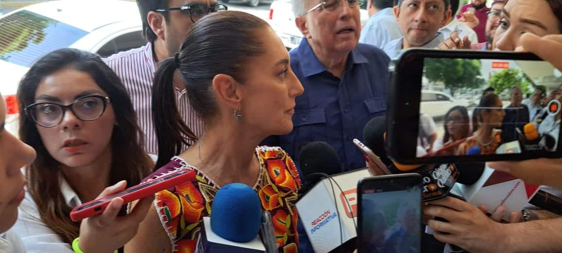 Claudia Sheinbaum en Culiacán