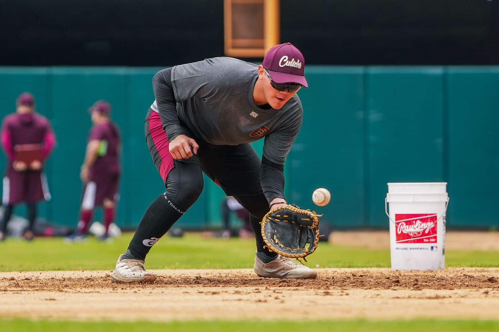 tomateros en entrenamiento