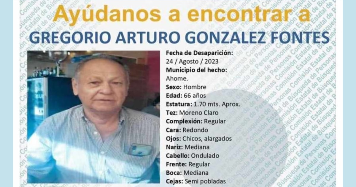 Ficha de búsqueda de Gregorio Arturo González Fontes