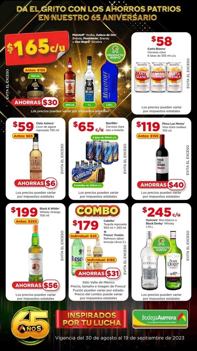 Ofertas en Bodega Aurrerá septiembre del 2023 