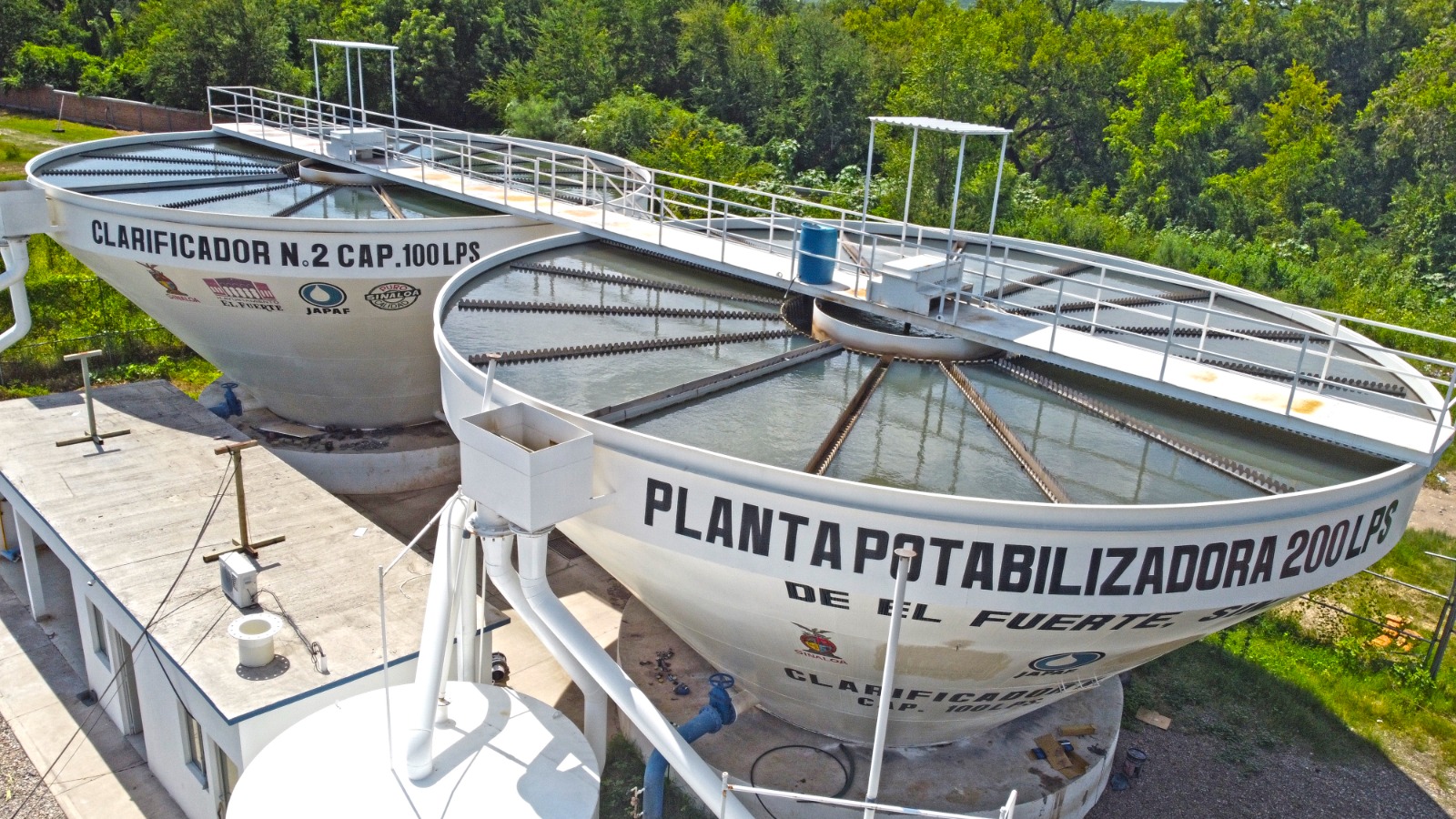 Planta de agua en El Fuerte