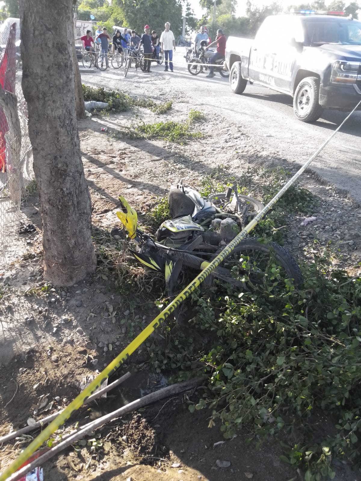 Accidente de moto