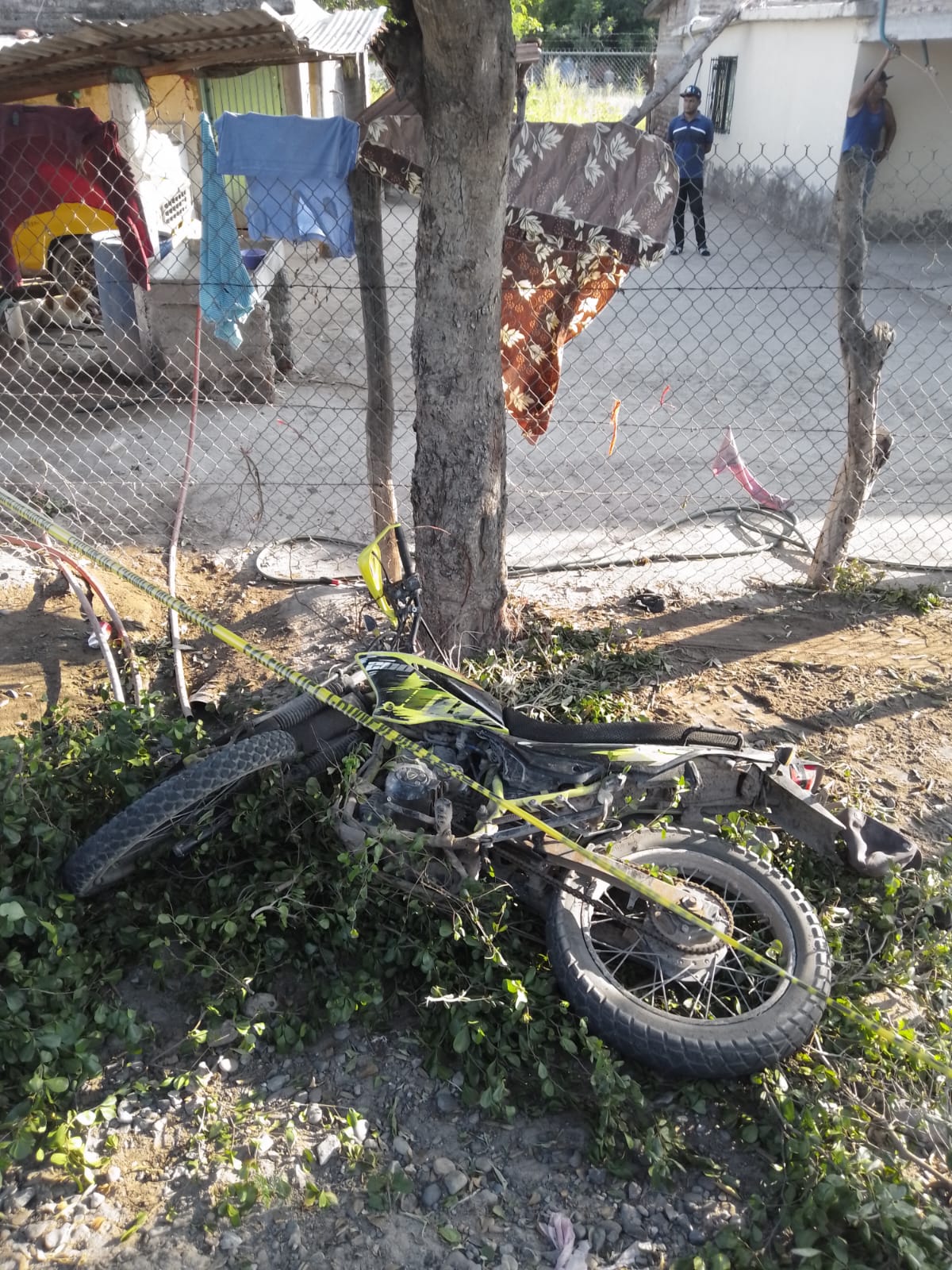 Accidente de moto