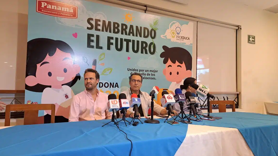 Entrega Panamá a Proeduca Sinaloa recurso recaudado con la campaña “Sembrando el futuro”