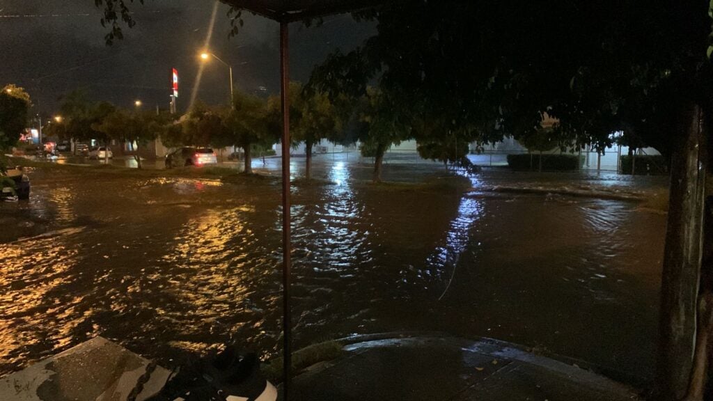 Lluvia en Mazatlán