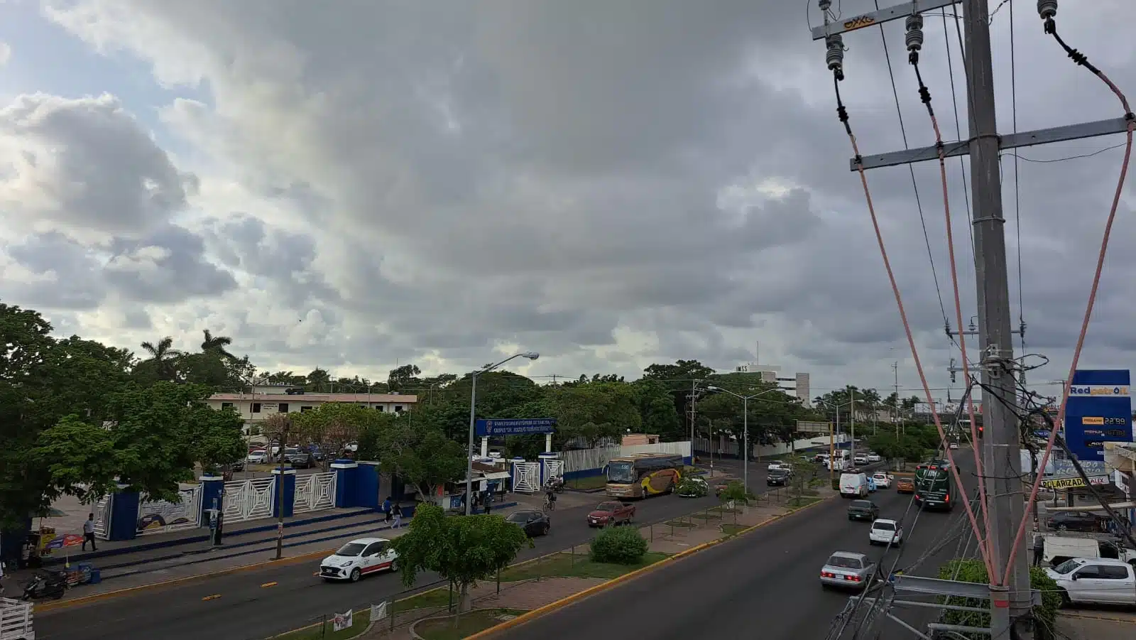 Nubarrones en Mazatlán