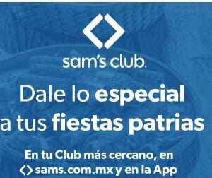 Cuponera Sam's Club mes de septiembre