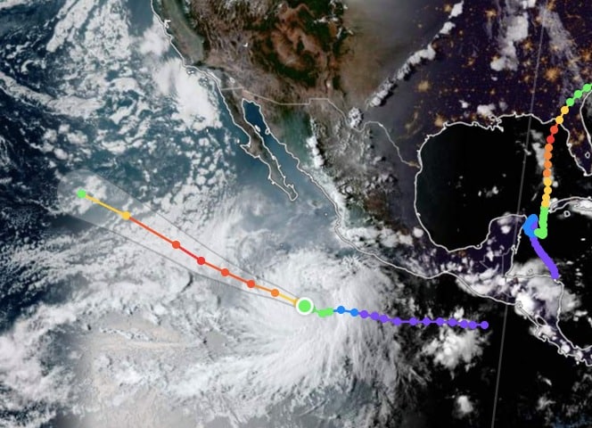 Mapa del clima Jova