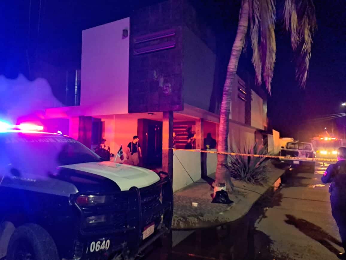 Incendio en vivienda de Guasave