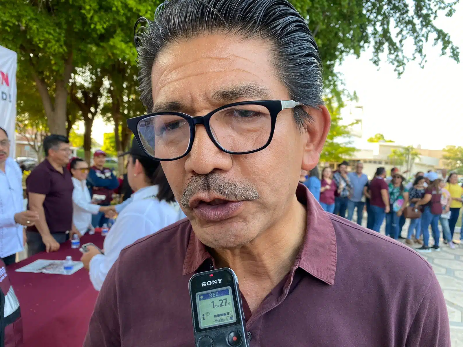 El alcalde de Guasave, Martín Ahumada Quintero