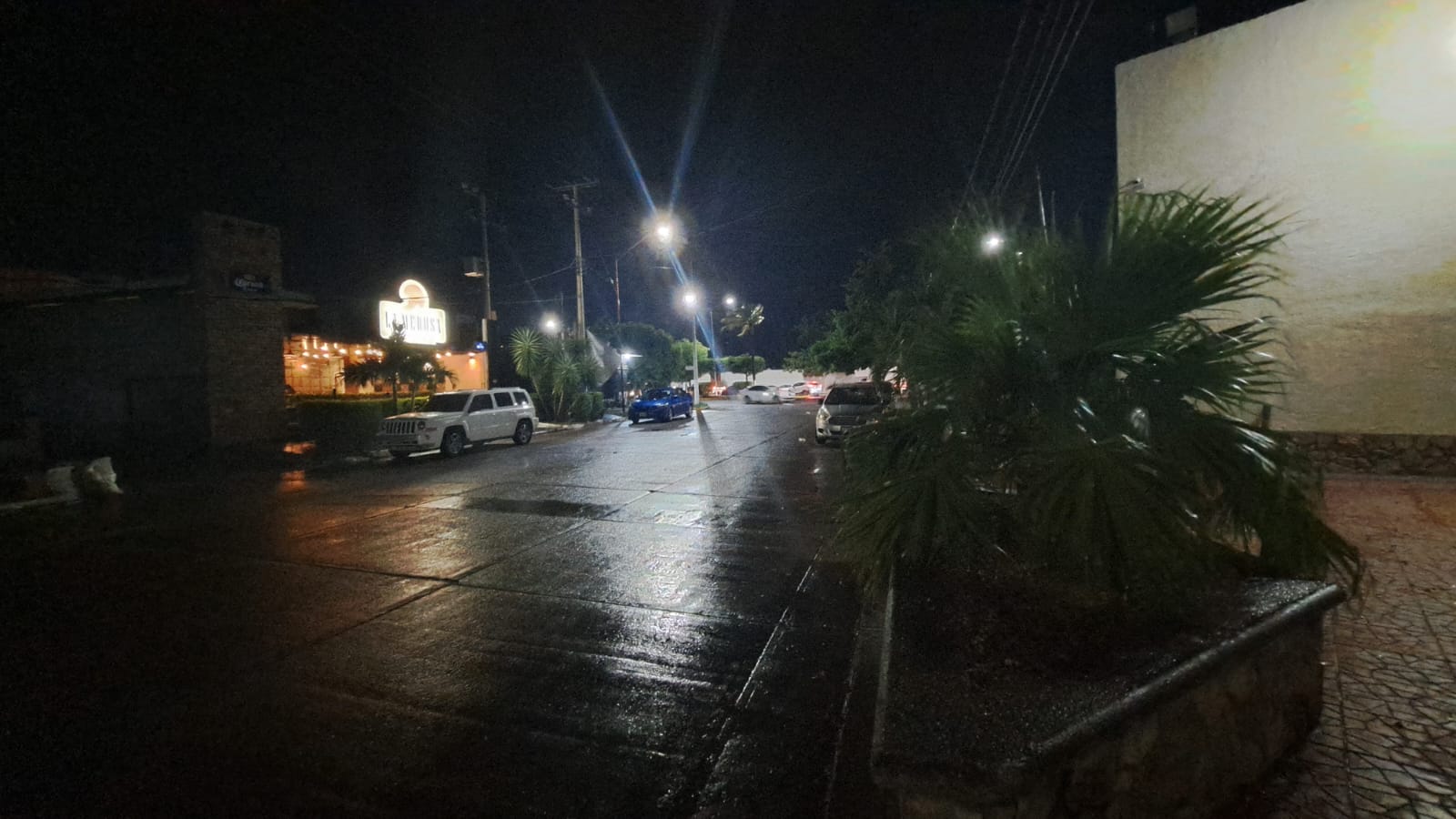 Lluvia en Guasave