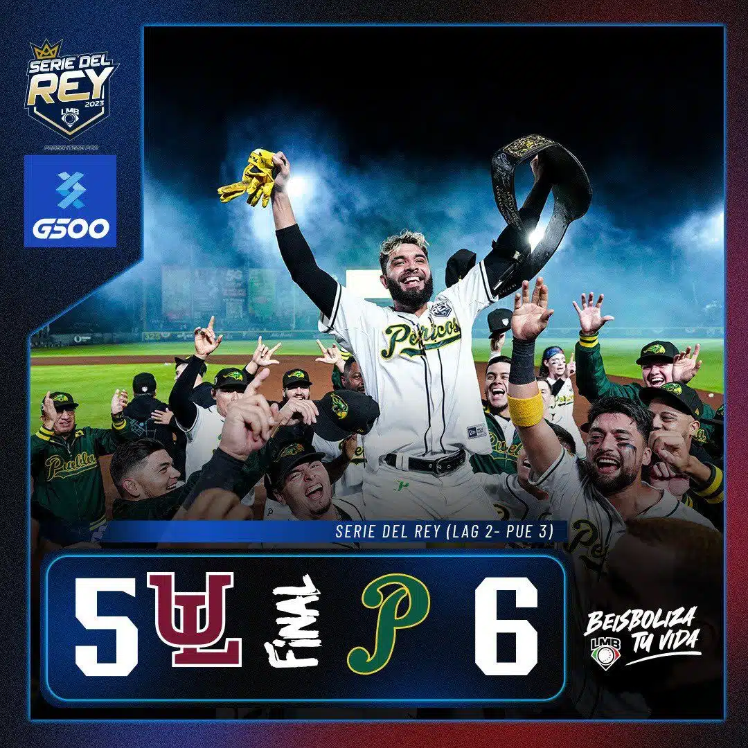 ¡Regreso de locura! Leo German riega a Unión Laguna y Pericos a una victoria del título en LMB